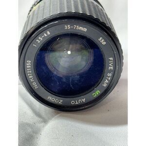 Five Star MC Auto‎ Zoom 1:3.5-4.8 35-75mm Lens